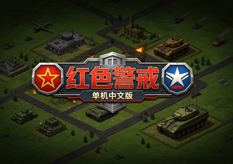 红警单机中文版游戏画面-红色警戒经典战场