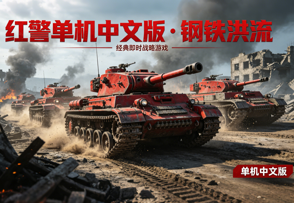 红警单机中文版大规模坦克对战