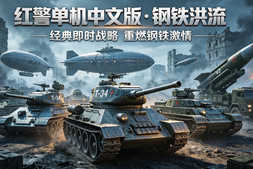 红警单机版中文基地建设画面
